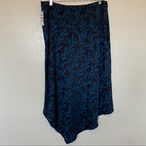 Alfani Printed Asymmetrical Midi Skirt Sz 12 NWT - Picture 6 of 9